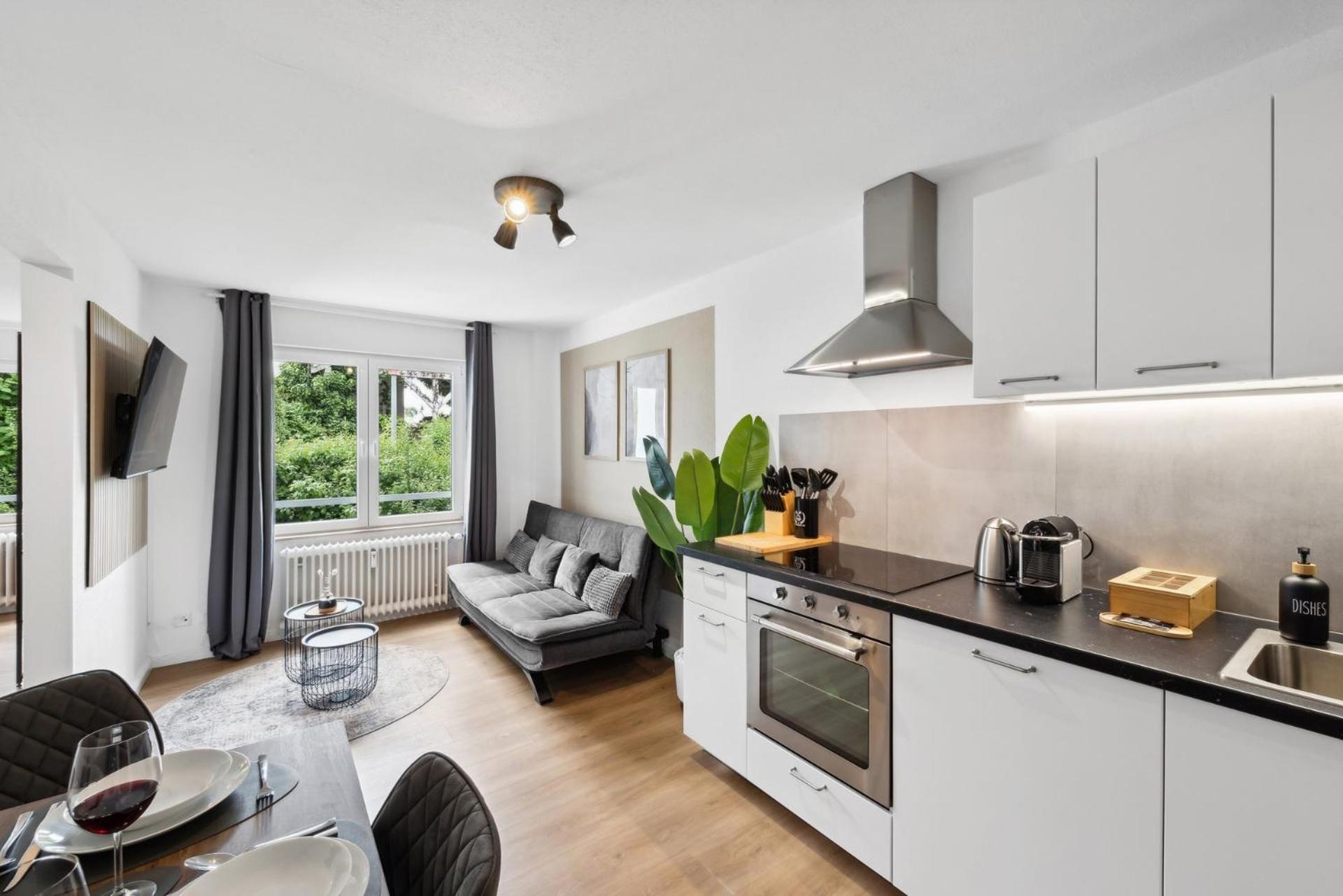 Andriss - Kaiserberg Apartments - Kitchen - Wifi - Parking Kaiserslautern Quarto foto